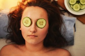 Cucumber for skin health