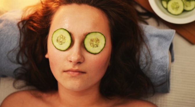 Cucumber for skin health