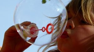 Bubble fun for kids and safety