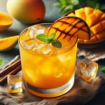 Roasted mango juice