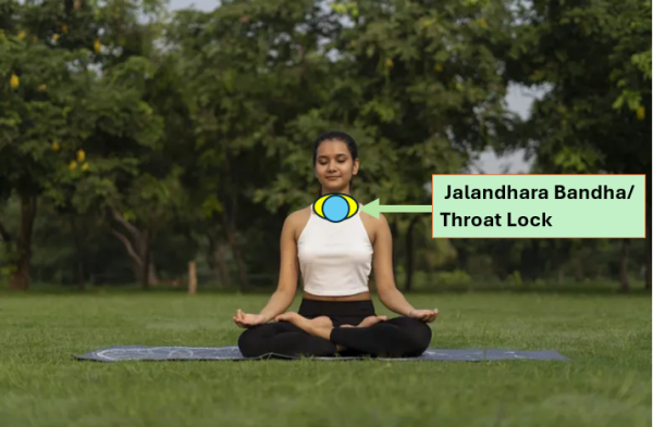 Jalandhara Bandha Throat Lock