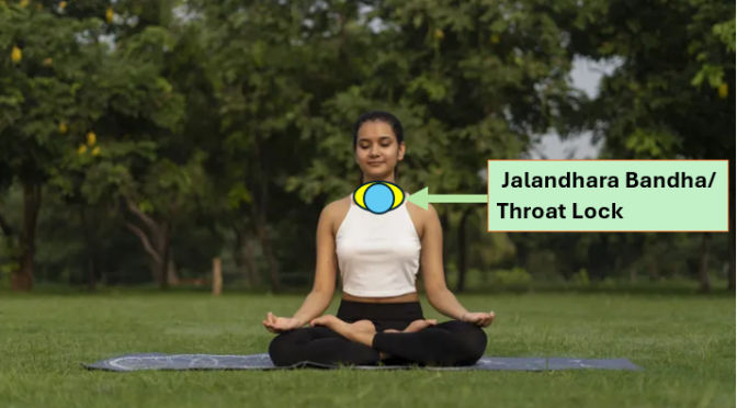 Jalandhara Bandha Throat Lock