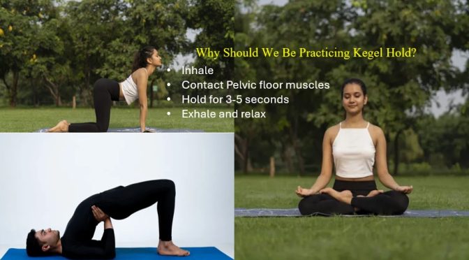 Practicing Kegel hold