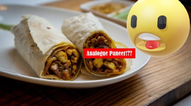 Analogue paneer fake paneer