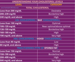Cholesterol - Health Infographics