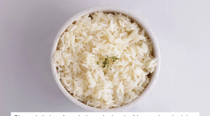 The Glycemic Index of Cooked And Refrigerated Rice