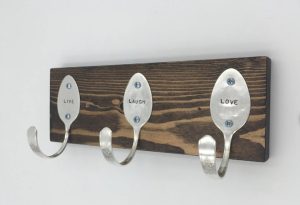 Wall hanging spoons