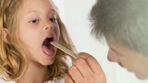 Strep throat in children