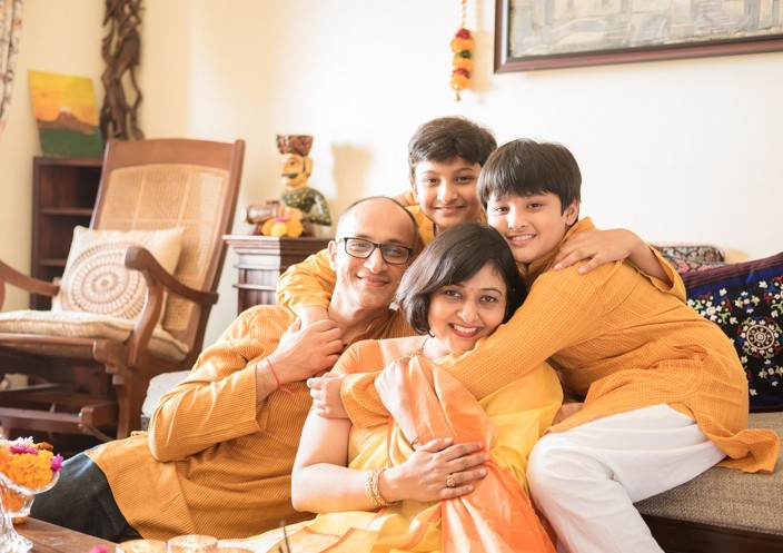 Balanced family routine