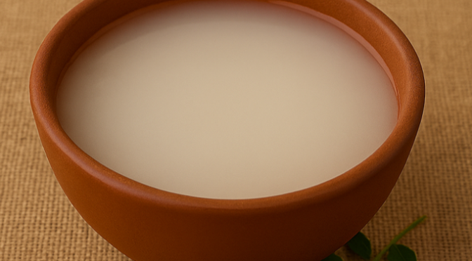 Manda Rice Water Preparation And Benefits