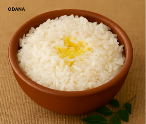 Odana Cooked Rice Preparation And Benefits