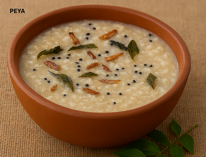 Peya Thin Rice Gruel Preparation And Benefits