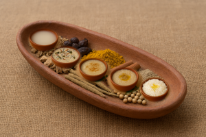 Traditional Ayurvedic Dietary Recipes Made with Rice for Healing Purposes