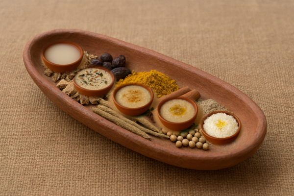 Traditional Ayurvedic Dietary Recipes Made with Rice for Healing Purposes