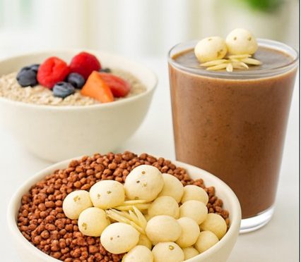 Ragi Makhana smoothie