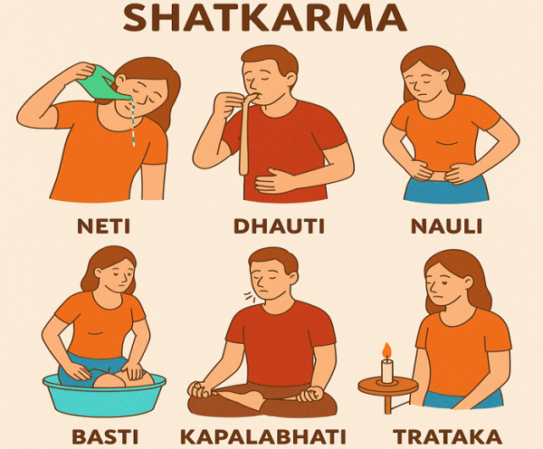 What Are Shatkarma Six Cleansing Actions And How Shatkarma Is Different From Panchakarma?