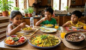 Immune boosting three breakfast for kids