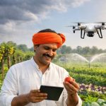 Indian farmer adopting to climate change