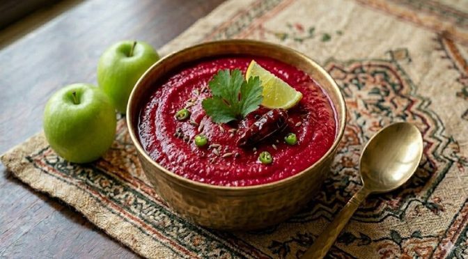 Green apple chutney recipe