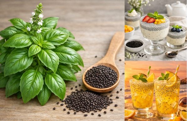 Sweet basil seeds benefits and remedies