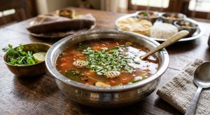 Simple tomato rasam recipe
