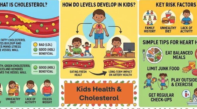 Importance Of Cholesterol for Children