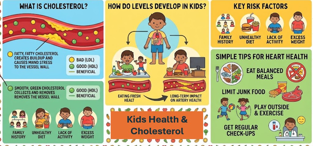 Importance Of Cholesterol for Children